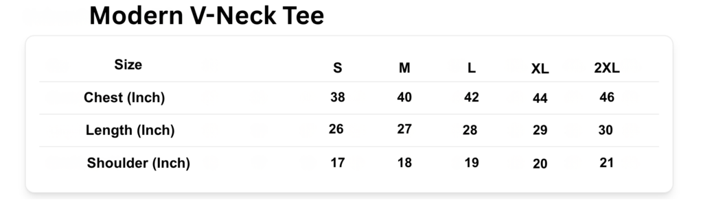 modern v neck tee (women) resize