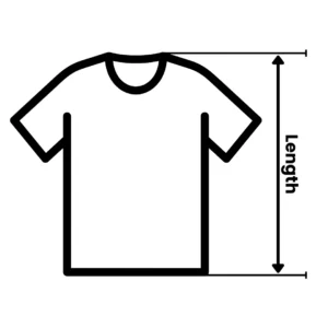 length t shirt measurement size chart 300x300